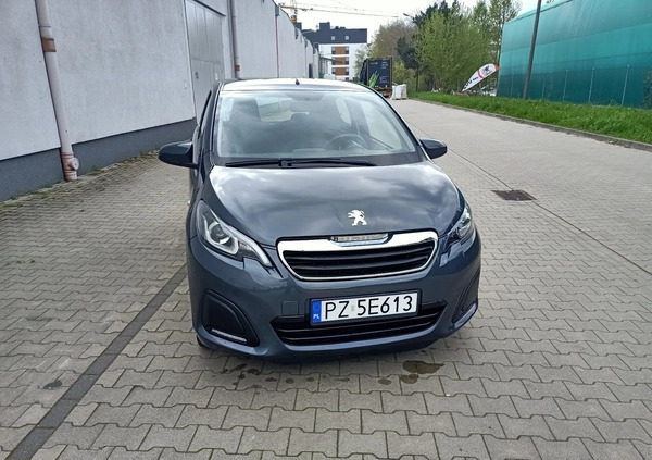 Peugeot 108 cena 25900 przebieg: 54000, rok produkcji 2015 z Dobrzyca małe 232